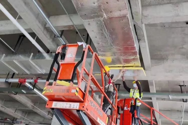 离心玻璃棉板容重和耐火极限的关系